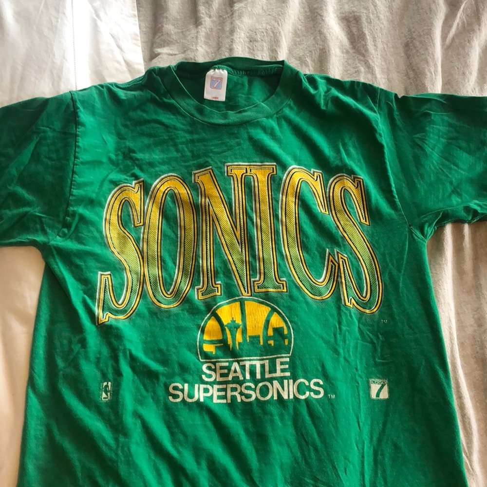 Vintage Seattle Sonics T Shirt